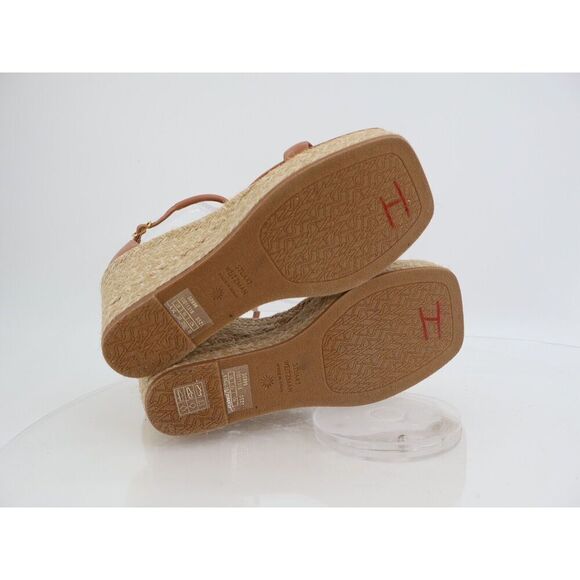 Stuart Weitzman Women Brown Nudist Wedge Espadrille Sandal Shoes Size 8.5 C Wide - Picture 11 of 14